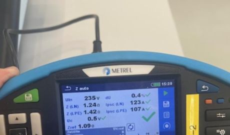 Meritve pred prvim priklopom objekta