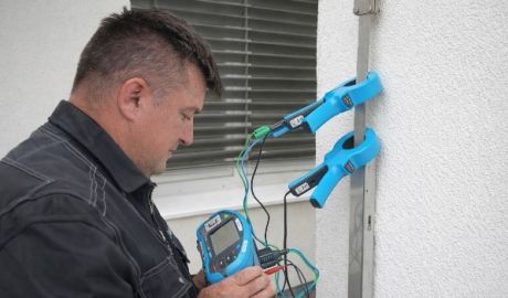 Meritve strelovoda za popolno zaščito objekta