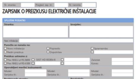 Periodične meritve električnih inštalacij